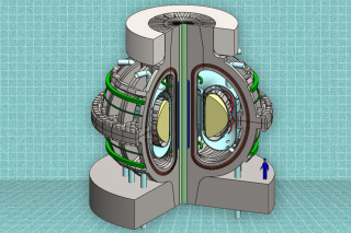 The small, modular fusion plant recently proposed by a team of MIT graduate students. Image: MIT ARC team